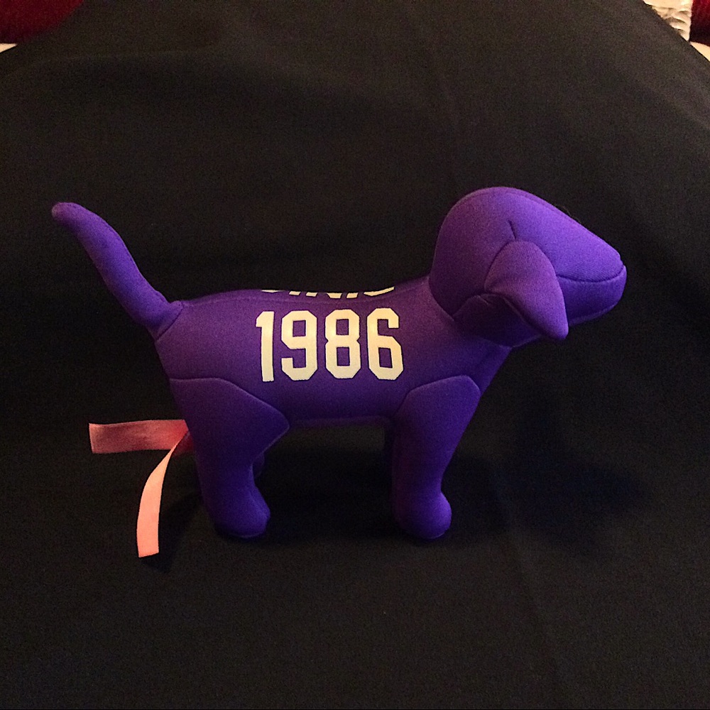 V/s pink 1986 mini dog purple